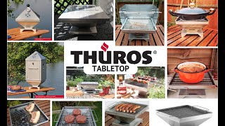 THÜROS Tabletop BBQ  Out the box and on the table [upl. by Posehn]