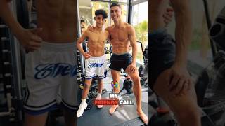 Ronaldo’s Emotional Talk with Junior About the World Cup 😓💔  ronaldo football shorts [upl. by Nimsaj]