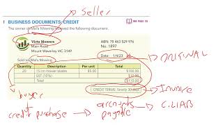 source documents in accounting  part 2 practical examples  VCE Accounting [upl. by Grosz]