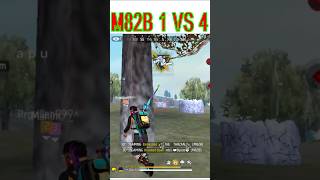 FREE FIRE 1 VS 4 M82B KING WIN shorts trending freefire shortsfeed tamilsong [upl. by Ballard219]