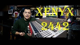 Xenyx 2442 mesa de mezcla Review en Español [upl. by Bevash]