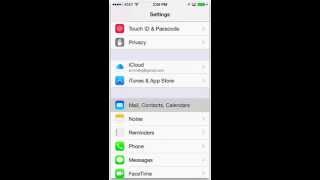 How to Create Subscribed Calendar ics ical on iPhone iOS 7 amp iOS 8 [upl. by Domineca]