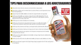 Como identificar Aguardiente Antioqueño adulterado [upl. by Anissej]