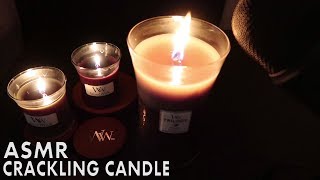 ASMR Crackling Fire Sounds WoodWick Candles  No Talking  Chloë Jeanne ASMR [upl. by Linders]