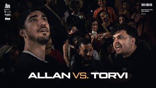 NÃO PERDOOU 🤣🤣 ALLAN FREESTYLE X TORVI  BATALHA DO COLISEU  EDIÇÃO 201 [upl. by Domenico]