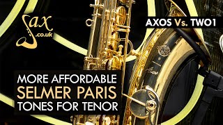 Selmer Paris Axos Tenor Saxophone [upl. by Ellord309]