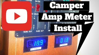 How To  RV Amp Meter and AC shunt install and demo  steps included in description [upl. by Bekha22]