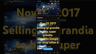 Selling gl grandia buy super grandia on Nov 25 2017 [upl. by Paapanen689]