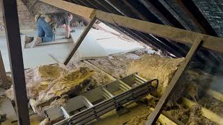 Loft Insulation and Flooring  London Part 2 [upl. by Nordine878]