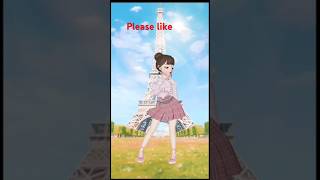 cartoon dance girl shortsfeed beautifulsong love music dance danceperformance song [upl. by Ellehs]