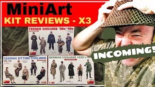 MINIART CIVILIANS SETS KIT REVIEWS  2020 [upl. by Ber824]