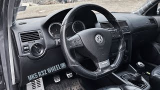 MK5 Steering Wheel Retrofit in Your MK4 JettaGolfEasy [upl. by Naux]