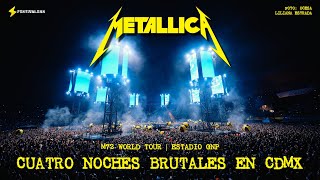 METALLICA EN MÉXICO ¡De los mejores conciertos del año  La última noche fue la mejor [upl. by Domph]