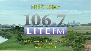 1067 Lite FM  WLTW New York New York Legal ID 692024 [upl. by Cletus]