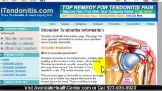 Easy Exercises For Shoulder Tendonitis in Avondale AZ [upl. by Adeehsar]