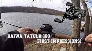 Daiwa Tatula 100 First Impressions [upl. by Mortimer]