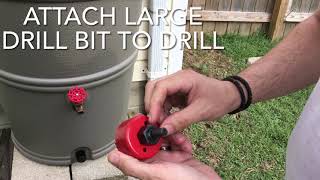 How to Install a Rain Barrel [upl. by Teague]