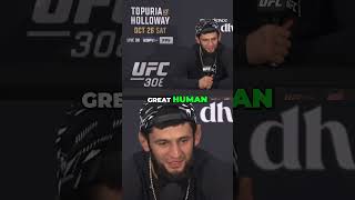 Khamzat Chimaev SILENCES all the haters ufc ufc308 mmapodcast ufcfighter mma [upl. by Ellenig]