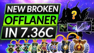 NEW BROKEN OFFLANER In 736c  Learn To Dominate Like Ammar  Dota 2 Slark Guide [upl. by Leakcim]