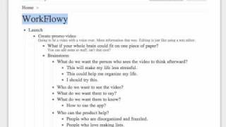 How to use WorkFlowy [upl. by Derek]