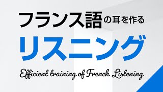 フランス語の耳を作る！リスニング訓練 －フランス語検定、仏検対策にも [upl. by Missie]