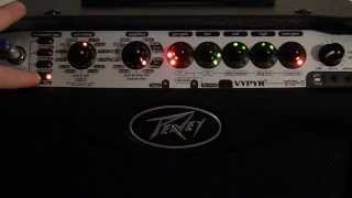 Peavey VYPYR VIP 1 BASS Amps miked no talk HQ Audio [upl. by Ahsyas]