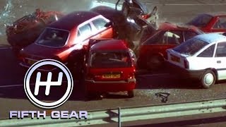 Fifth Gears Motorway Pileup  Fifth Gear Classic [upl. by Jasen612]