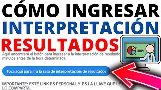 📊Como entrar a la SALA de INTERPRETCIÓN de Resultados con el Orientador del EXAMEN vocacional USAC💻 [upl. by Eadnus]