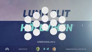 Highlights Allsvenskan Södra Herr IBK Lund Elit  Höllvikens IBF [upl. by Nylhtac]