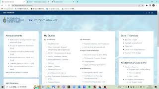 HKUST Course Registration Tutorial 2022 [upl. by Allerbag]