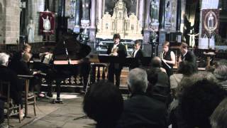 JSBach  Concerto pour piano en ré mineur  IAllegro par le Pornic Piano Sax Quintet [upl. by Redleh]