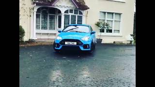 MK3 Focus RS Driveway Drift [upl. by Selle]