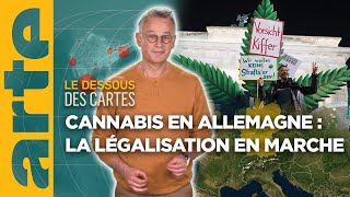 Cannabis en Allemagne  la légalisation en marche  Lessentiel du Dessous des Cartes  ARTE [upl. by Nauqahs]