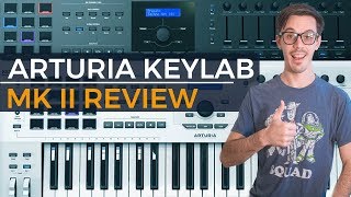 Arturia Keylab 61 MkII Unboxing amp First Impressions Review  Demo  Gear [upl. by Chute]