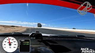 2024 ABQ Superlap Final Round in my NA6C Turbo Miata [upl. by Eecart]