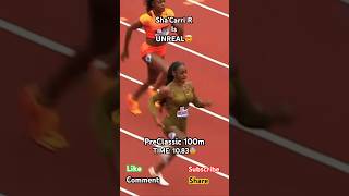 Sha’Carri is UNREAL 🤯  Preclassic 200m  record sport trackandfield olympics shorts fyp [upl. by Aihcela208]