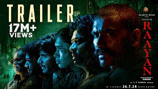 RAAYAN  Official Trailer  Dhanush  Sun Pictures  AR Rahman [upl. by Ardiedal]