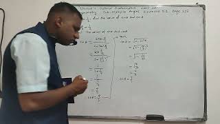 SEE Uniques OptMaths Class 10 Trigonometry Sub Multiple Angles Exercise 52 QNo1 to 10 Page 215 [upl. by Ashlan]