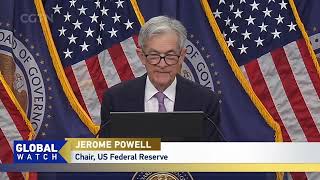 US Federal Reserve cuts rates by a quarter point Powell says he will not resign as Fed chair [upl. by Jewett]