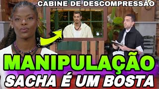 CABINE DE DESCOMPRESSÃO SUELEN NÃO ACEITA ELIMINAÇÃO E CRÍTICA QUE SACHA É O FAVORITO A FAZENDA 16 [upl. by Atnauqahs]