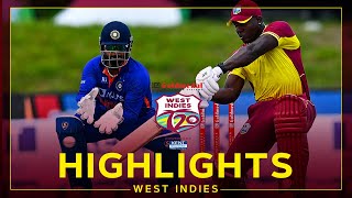 Highlights  West Indies v India  India Win By 59 Wins To Clinch Series  4th Goldmedal T20I [upl. by Oznerol]