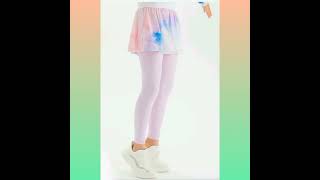 Top 6 Girls Ruffle Skirt Leggings [upl. by Suravat4]