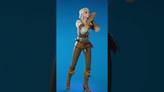 Ciri Gaming Legends Series Outfit  Bird Call Emote  Fortnite shorts shortsfeed [upl. by Niryt]