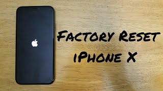 Factory reset iPhone X 8 8 Plus [upl. by Alejandrina622]