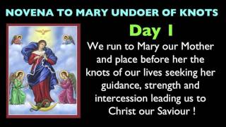 Novena to Mary Undoer of Knots  Day 1 [upl. by Odnavres461]