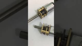 getriebemotor gleichstrom motor länge Welle hoch drehmoment modellbau diy [upl. by Nosemyaj152]