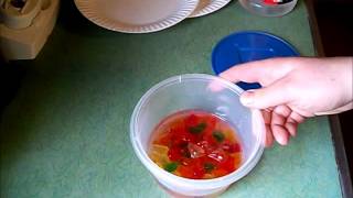 how to make gummy shots booze bears [upl. by Annovoj251]