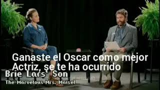 Brie Larson in between two Ferns Subtitulado al español [upl. by Xylia]