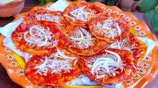 GARNACHAS AL ESTILO DE VERACRUZRECETA ORIGINAL SIN SECRETOS 😋MUY DELICIOSAS [upl. by Ydassac194]