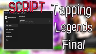 🔥Tapping Legends Final script – Auto Tap [upl. by Jabez]